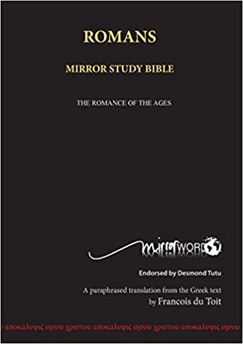 Cover of the book of Romans from the Mirror Study Bible by Francois du Toit